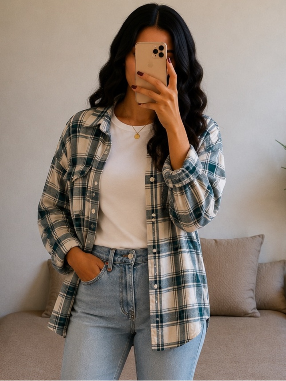 Old Navy Plaid Flannel✨